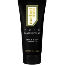 Marbert Man Pure Black Intense Hair & Body Shampoo 200 ml Tube - Parfümerie Becker