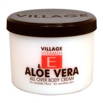 Village Vitamin E All Over Body Cream Aloe Vera 500 ml Tiegel - Parfümerie Becker