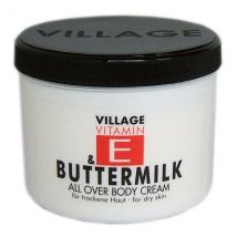 Village Vitamin E All Over Body Cream Buttermilch 500 ml - Parfümerie Becker