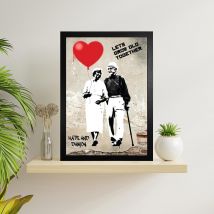 Personalised Let’s Grow Old Together Poster