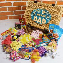 Personalised Best Dad – Retro Sweet Hamper