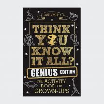 Think You Know It All? Genius Edition Adult Activity Book
