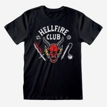 Stranger Things Hellfire Club Logo T-Shirt Small