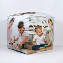 Personalised Photo Cube Cushion - 10"