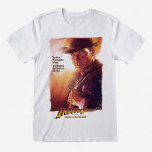 Indiana Jones The Last Crusade Poster T-Shirt Large