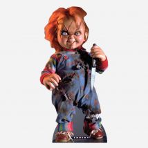 Scarred Chucky Lifesize Cardboard Cutout