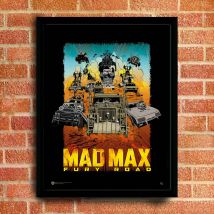 Mad Max Fury Road Framed Collectors Print