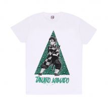 Demon Slayer Tanjiro Tri T-Shirt X-Large