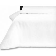 White Duvet Covers 180 Thread Count Percale Easy Care - Single