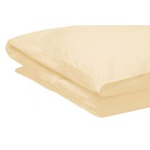 Cream Easy Care Duvet Cover Polycotton - Single