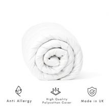 15 Tog Luxury Hollowfibre Duvet - Single