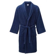 Navy Blue Terry Towelling Dressing Gowns
