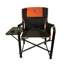 Directors Camping Chair Orange & Black