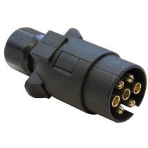7 PIN PLASTIC PLUG  N - TYPE ( FITS BLACK SOCKET )