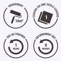 Peinture pour Meubles Brillante - Immobile