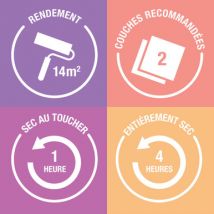 Peinture pour Radiateur, Finition Brillante - Glycine