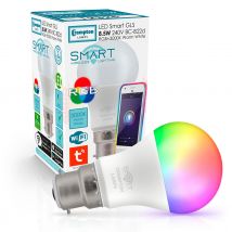 Crompton Lamps LED Smart WiFi GLS 8.5W B22 Dimmable Warm White + RGB Opal
