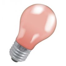 Crompton Lamps 25W GLS E27 Dimmable Colourglazed IP65 Pink