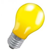 Crompton Lamps 25W GLS E27 Dimmable Colourglazed IP65 Yellow