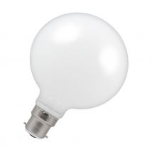 Crompton LED G95 Globe Light Bulb B22 7W (60W Eqv) Dimmable Warm White 2700K Bayonet Large Opal