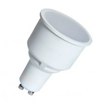 Crompton Lamps LED GU10 Bulb 4.9W Long Barrel 74mm Warm White 100° (50W Eqv)