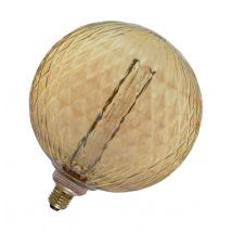 Lyyt LED G200 Globe 3.5W E27 Dimmable Textured Extra Warm White Amber Tinted