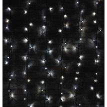 Lyyt-Connect 1.2m 102 Cool White LED Connectable Outdoor Curtain Lights