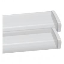 Phoebe LED 5ft Twin Diffuser Photius (LED T8 Ready) (Pack of 2)