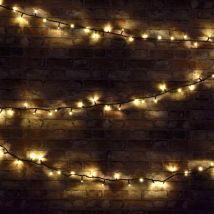 Lyyt-Connect 8m 100 Warm White LED Connectable Outdoor String Lights