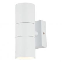Zink LETO Outdoor Up and Down Wall Light Textured White