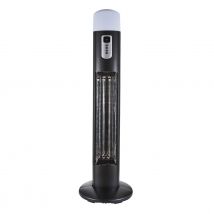 Zink Radiant Amber 3000W Floor Standing Patio Heater with LED Light