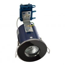 Electralite Yate Fire Rated Downlight IP65 Black Chrome