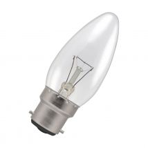 Bell 40W 35mm Candle B22 Dimmable Warm White Clear