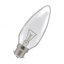 Bell 40W Large Candle B22 Dimmable Warm White Clear