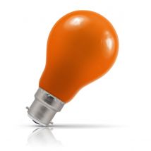 Crompton GLS LED Light Bulb B22 1.5W IP65 Amber Bayonet Coloured Garden Festoon