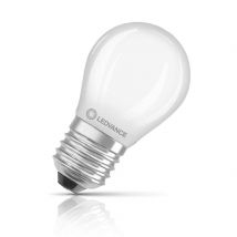 Ledvance Golfball LED Light Bulb Dimmable E27 4.8W (40W Eqv) Warm White Opal