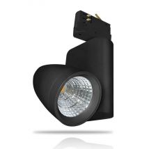 Phoebe LED Track Light 12W Cool White Ares 30° Black