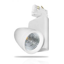 Phoebe LED Track Light 12W Warm White White Ares Modern Heads 30° Lights