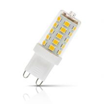 Prolite G9 Capsule LED Light Bulb Dimmable 3.5W (30W Eqv) Warm White Clear