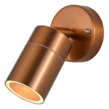 Zink LETO Outdoor Adjustable Spotlight Copper