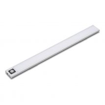 Culina Rechargeable LED 400mm Under Cabinet Light 2W Cool White Opal in Silver