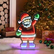 Festive 56cm Santa Infinity Light