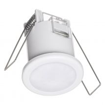 Zink PIR Sensor Recessed 360° Loca White 8-Metre Range