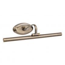 Firstlight 440mm Traditional Style LED Picture/Mirror Light 8W Cool White Antique Brass