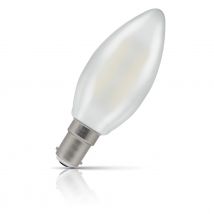Crompton Candle LED Light Bulb Dimmable B15 2.5W (25W Eqv) Warm White Pearl