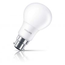 Philips GLS LED Light Bulb B22 8W (60W Eqv) Warm White Opal CorePro