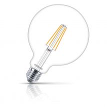 Philips Globe LED Light Bulb E27 5.9W (60W Eqv) Dim Warm White Clear DimTone G125 Master Value G125 Screw Filament Vintage Large