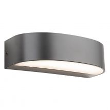 Firstlight Texas LED Anti-Corrosion Up and Down Light 8W Warm White Graphite