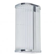 Spa Nayru 8W LED Shield Wall Light Chrome