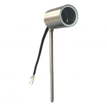 Opus Garden Spike Chrome Adjustable Outdoor Garden Lights